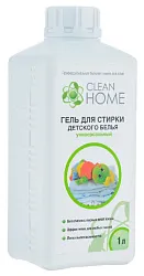 Гель для стирки КЛИН ХОУМ для детского белья универсальный 1000мл