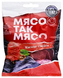 Слайсы МЯСО ТАК МЯСО мясные с/в 50г