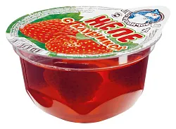 Желе СНЕГОВИЧОК фруктовое с клубникой 150г