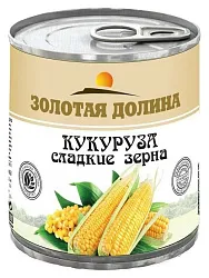 Кукуруза ЗОЛОТАЯ ДОЛИНА ж/б 425мл