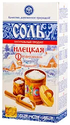 Соль ИЛЕЦКСОЛЬ Илецкая пищевая йодированная карт/уп 650г