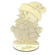 Фигурка для творчества АПИЛКА Снеговик арт.Фт04