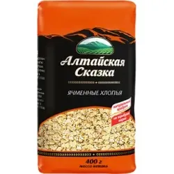 Ячменные хлопья АЛТАЙСКАЯ СКАЗКА м/у 400г