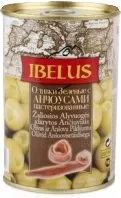 Оливки ИБЕЛУС с анчоусом ж/б ключ 280г