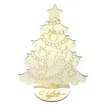 Фигурка для творчества АПИЛКА Елочка арт.Фт 03