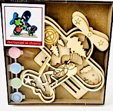 Набор для творчества АПИЛКА Самолёт арт.НДТ49