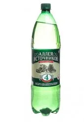 Мин.вода АЛЛЕЯ ИСТОЧНИКОВ Нагутская №4 лечебно-столовая 1.5л